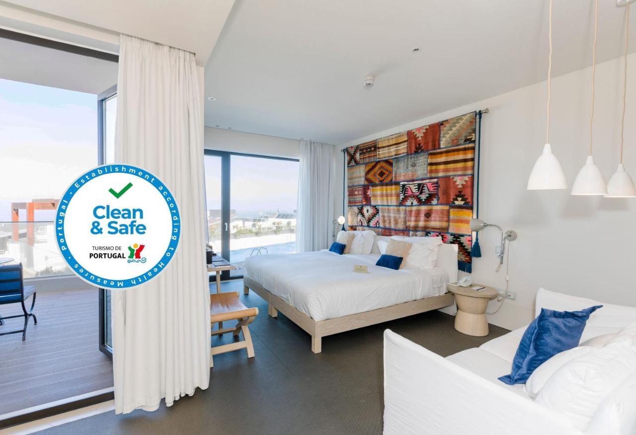 Royal Obidos Scenic Resort 프라이아델레이 외부 사진 Clean and Safe seal in a hotel room